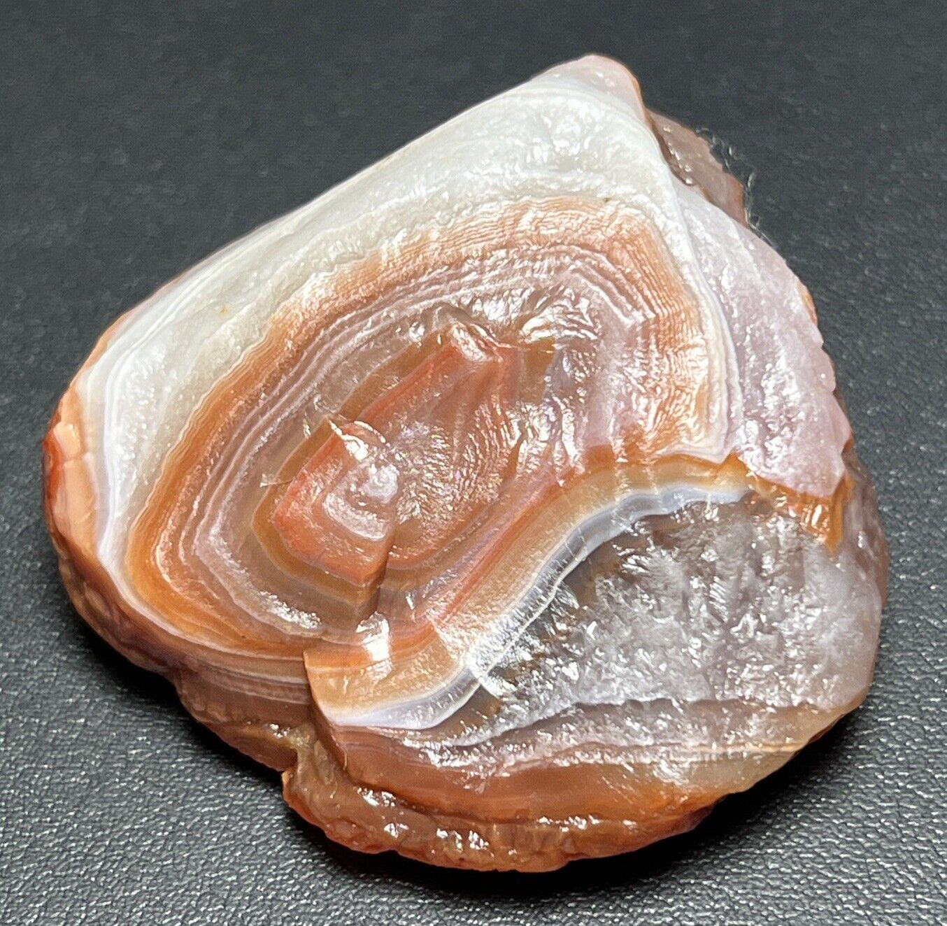 2 oz Gorgeous Floater  Lake Superior Agate. Mn State Gemstone.