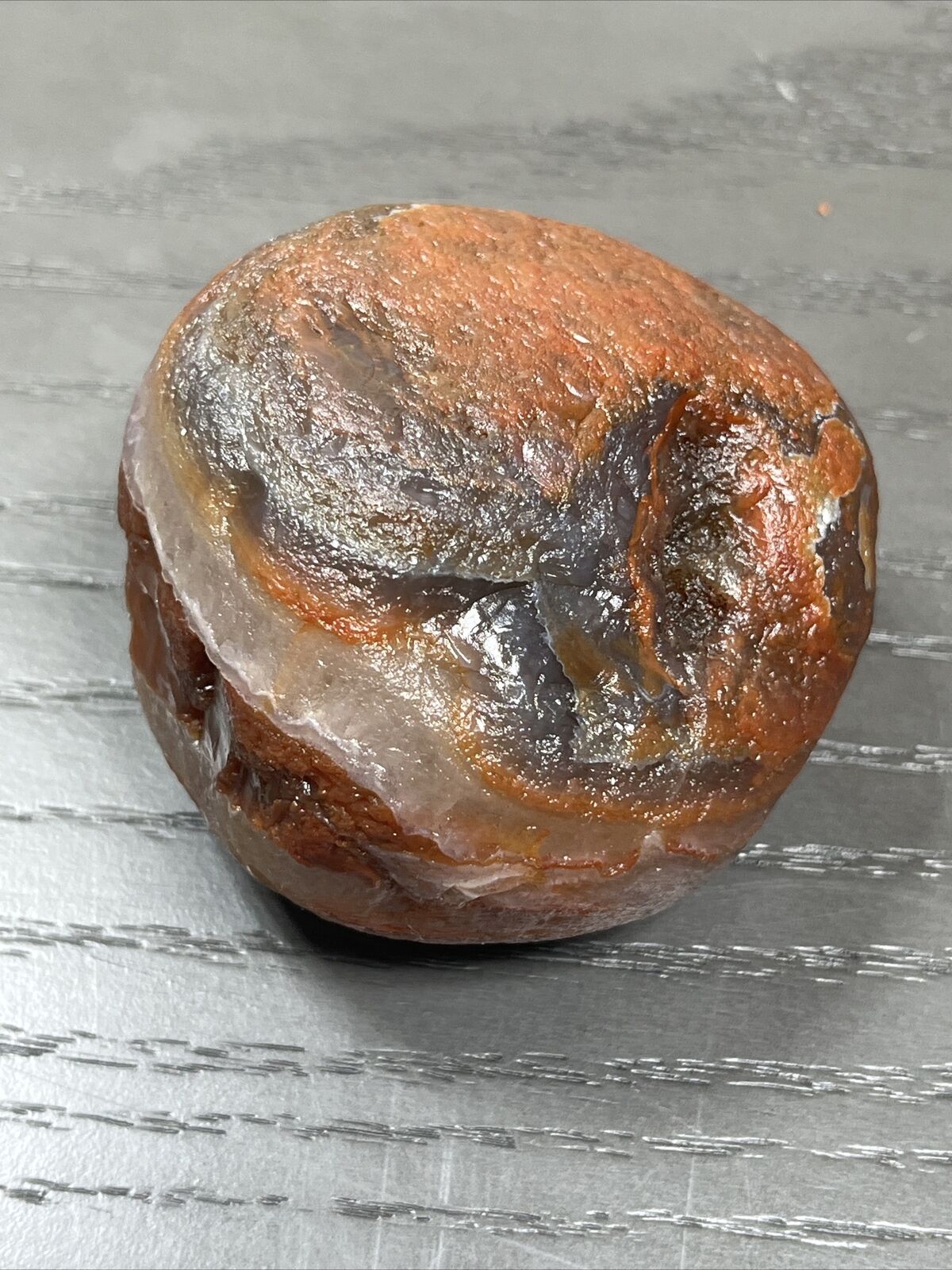 13.5 oz Lake Superior Agate. Mn State Gemstone.