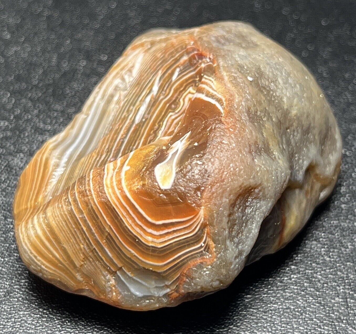 1.7 oz Red & White Fortification LSA (W/What Appears To Be aCrystal Impression?)