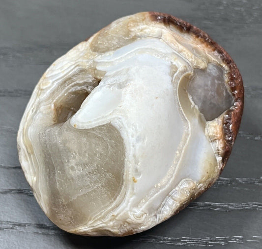 11.9 oz Lake Superior Agate. Mn State Gemstone.