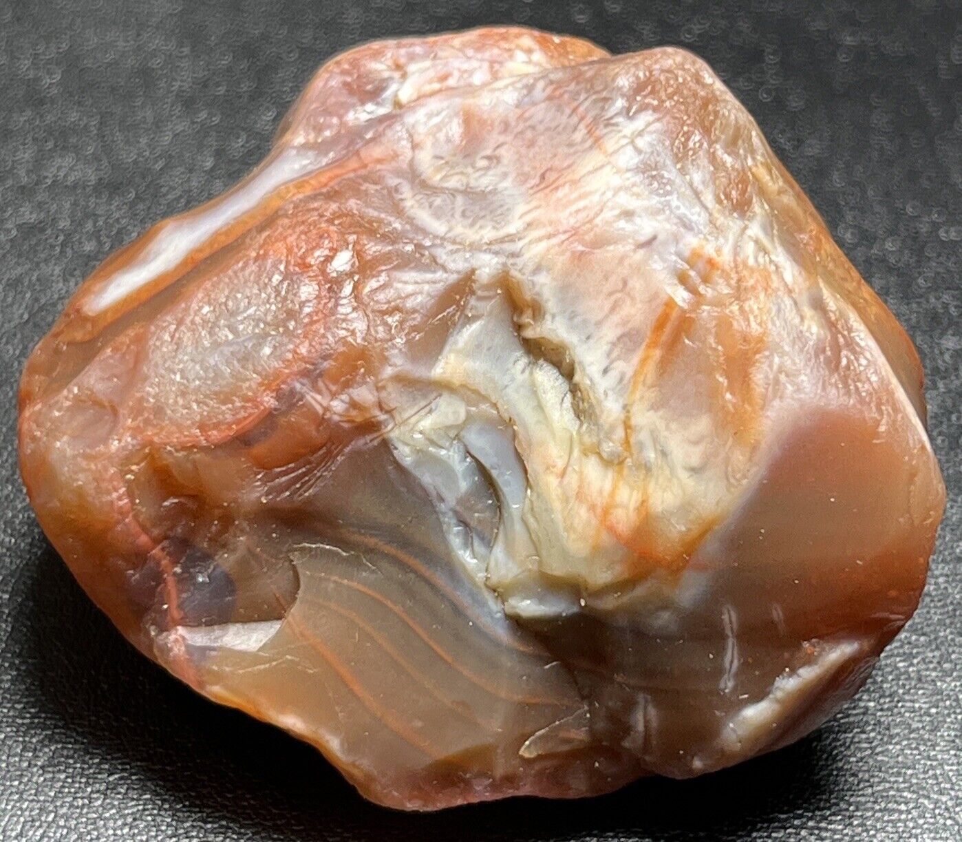 2.5 oz Jelly Lake Superior Agate. Mn State Gemstone.