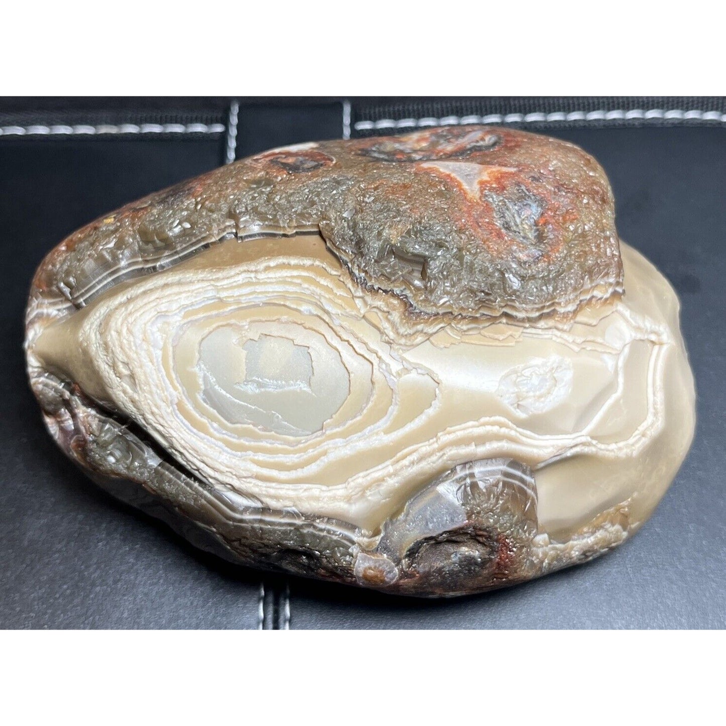 2 Lb 8 oz King Of Peelers Swirl Banded Lake Superior Agate. Centerpiece.
