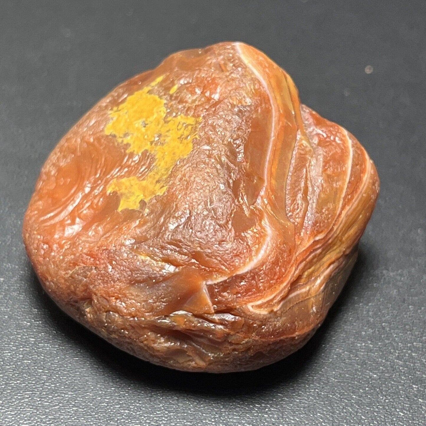 2 oz Classic Red & White Lake Superior Agate.